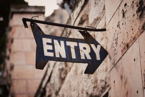 Sensors alerting to tampering at entry points
